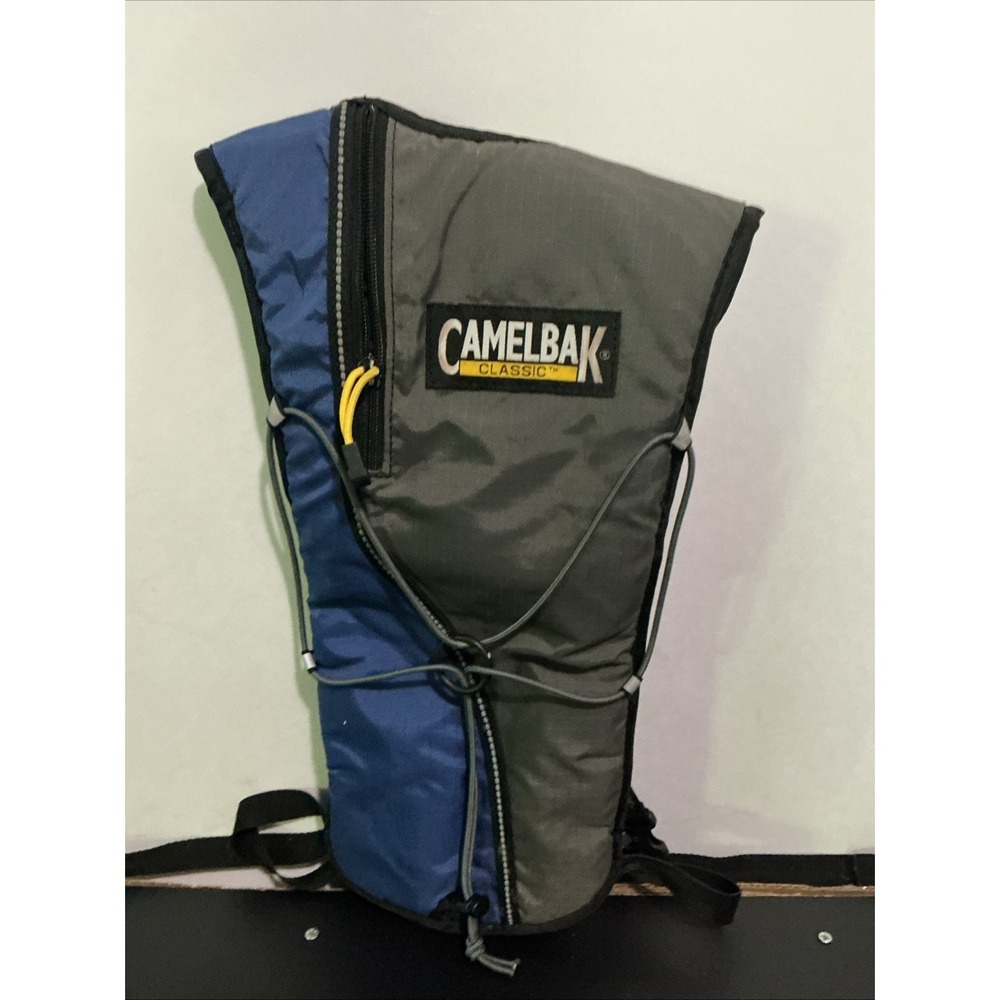 CamelBak Classic Blue Gray Backpack Hydration Pack 2L NO BLADDER